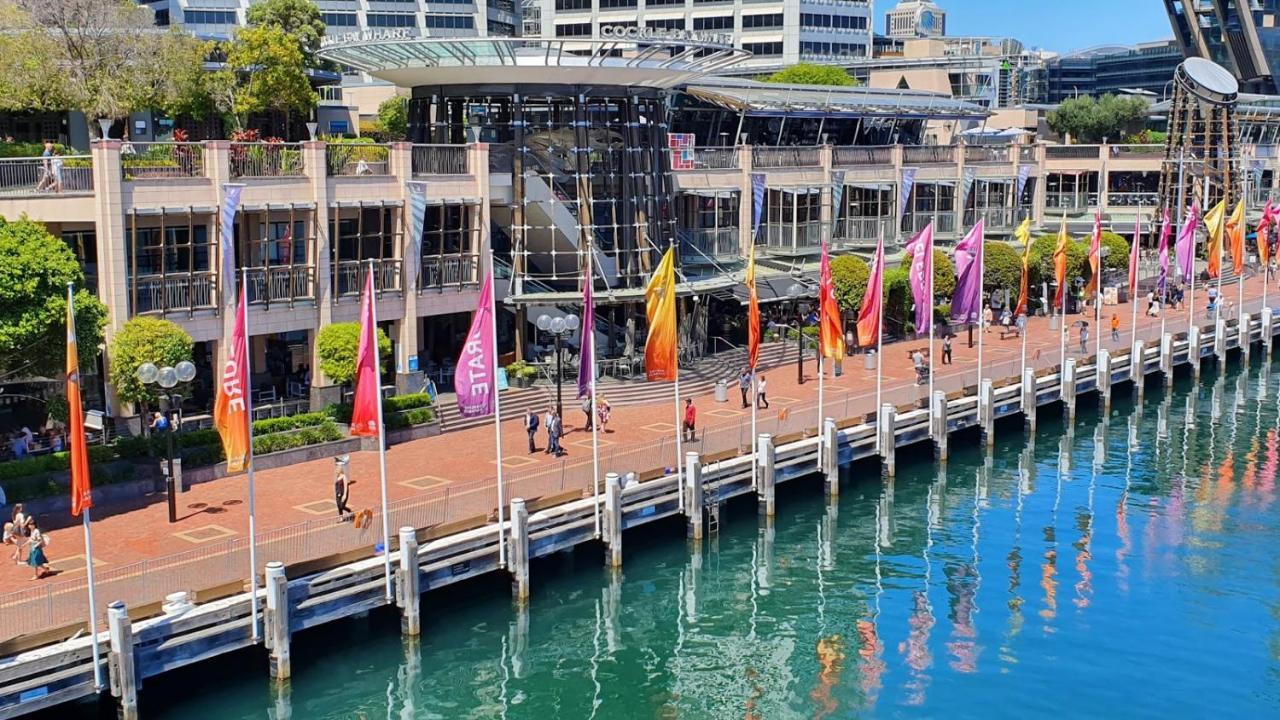 Spacious & Cosy 2 Bedroom Apartment In Darling Harbour Sídney Exterior foto